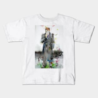 JAMES DEAN watercolor portrait .3 Kids T-Shirt